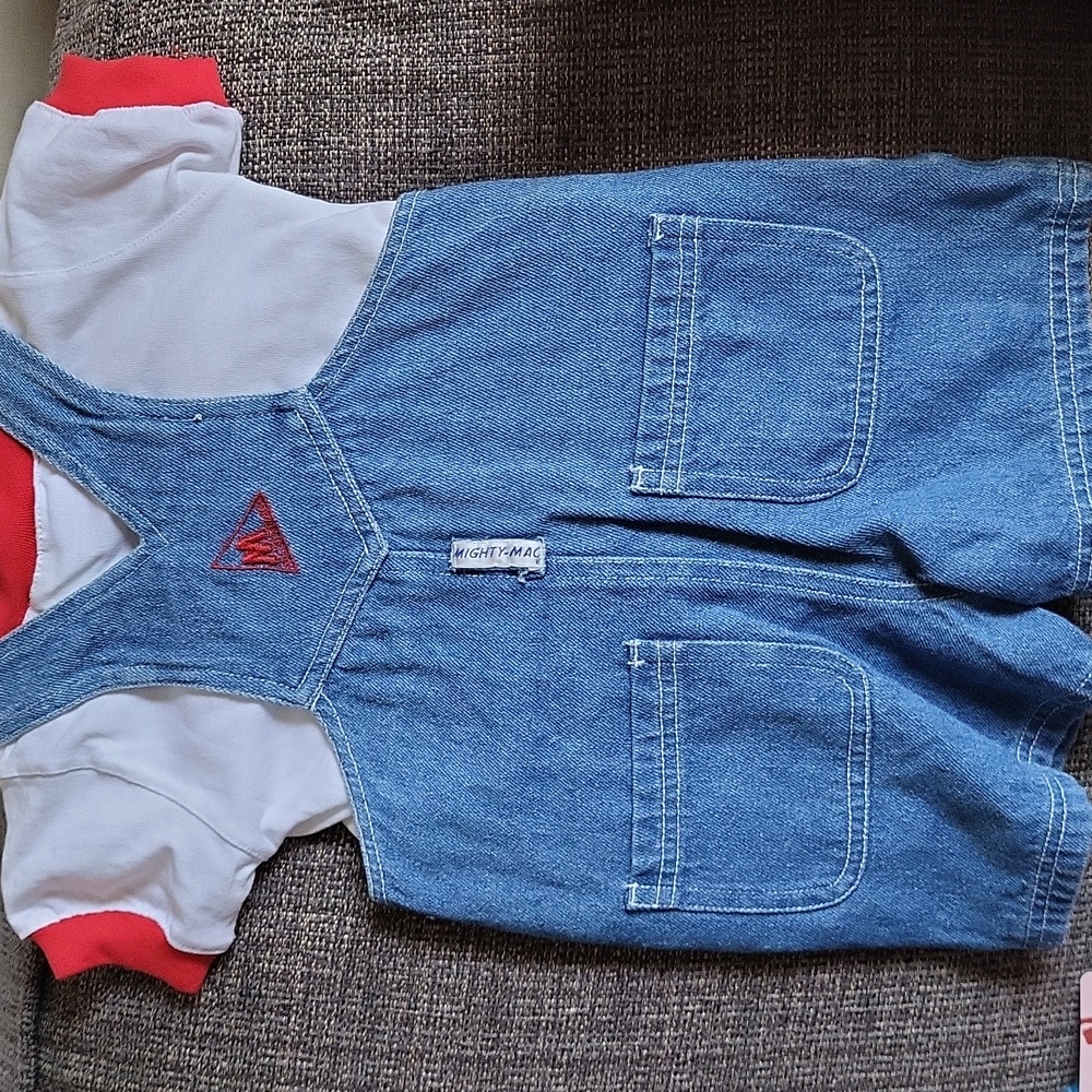 Kids Denim Overalls Chicago Bulls - Picture 5 of 8